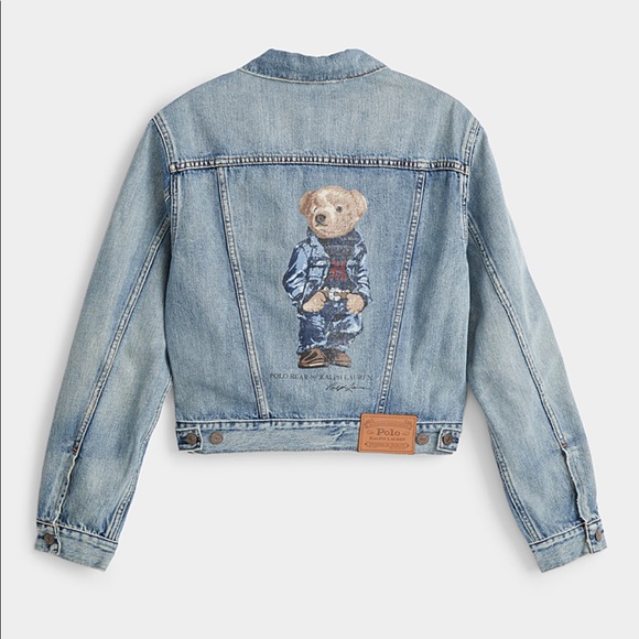 Polo Ralph Lauren Bear jean jacket - XS